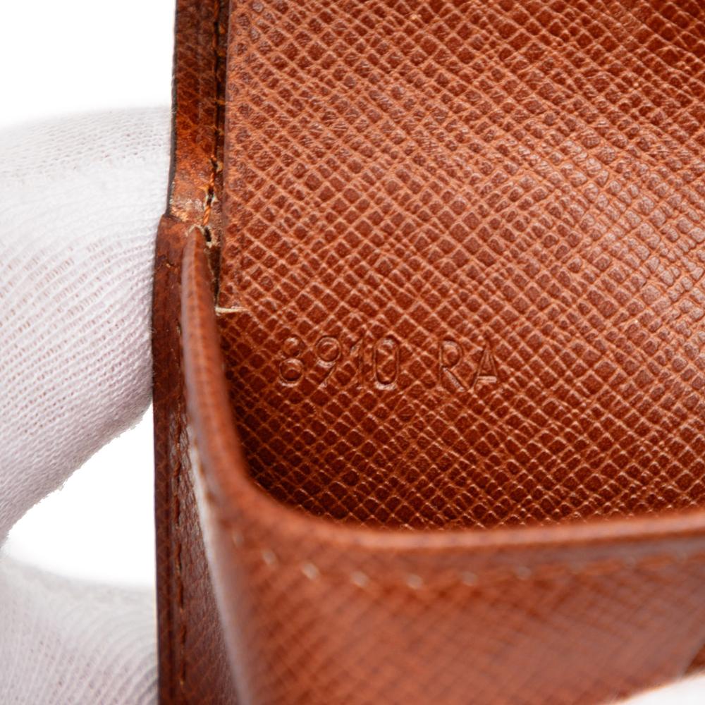 Louis Vuitton AB Louis Vuitton Brown Monogram Canvas Fabric Monogram Multiple Wallet France