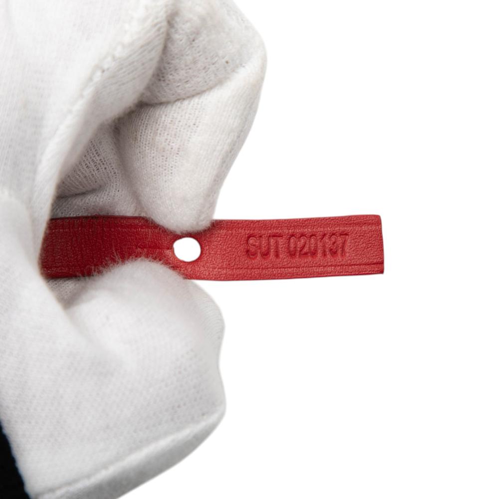 Goyard AB Goyard Red Coated Canvas Fabric Goyardine Saint Louis GM France