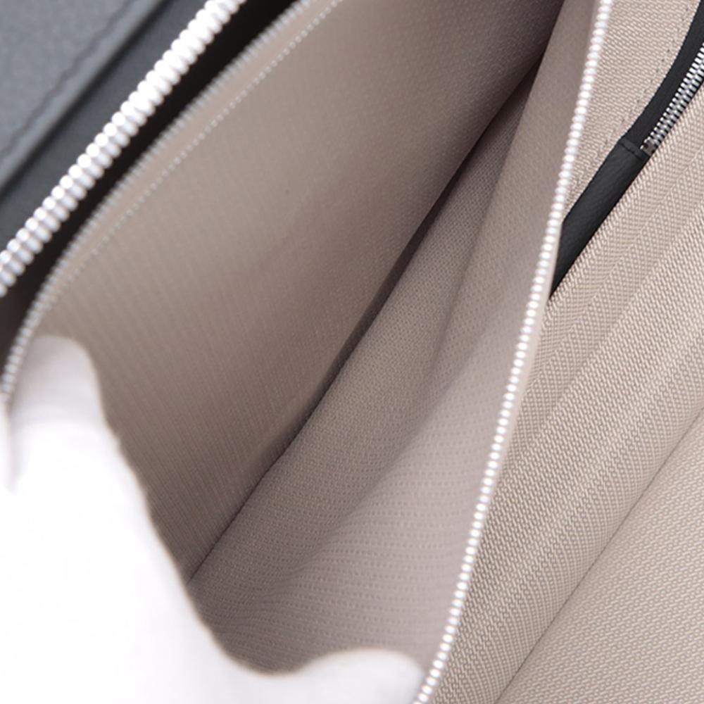 Hermès A Hermès Black Calf Leather Taurillon Regate RMS Cabin Suitcase France