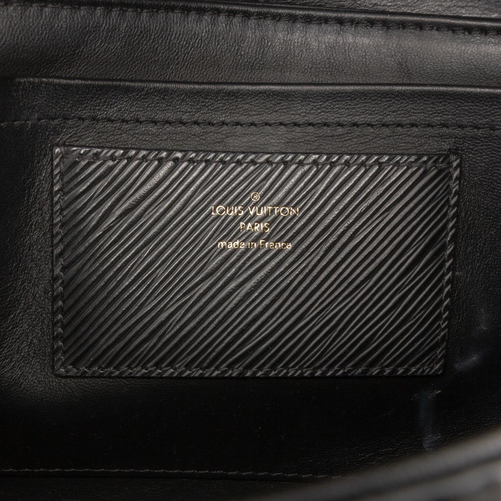 Louis Vuitton AB Louis Vuitton Black Epi Leather Leather Epi Twist MM France