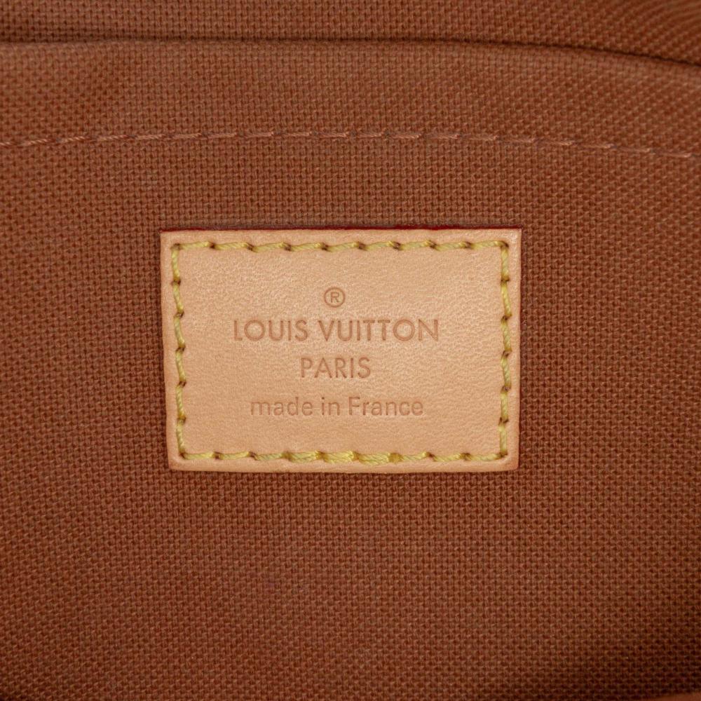 Louis Vuitton AB Louis Vuitton Brown Monogram Canvas Fabric Monogram Multi Pochette Accessoires France