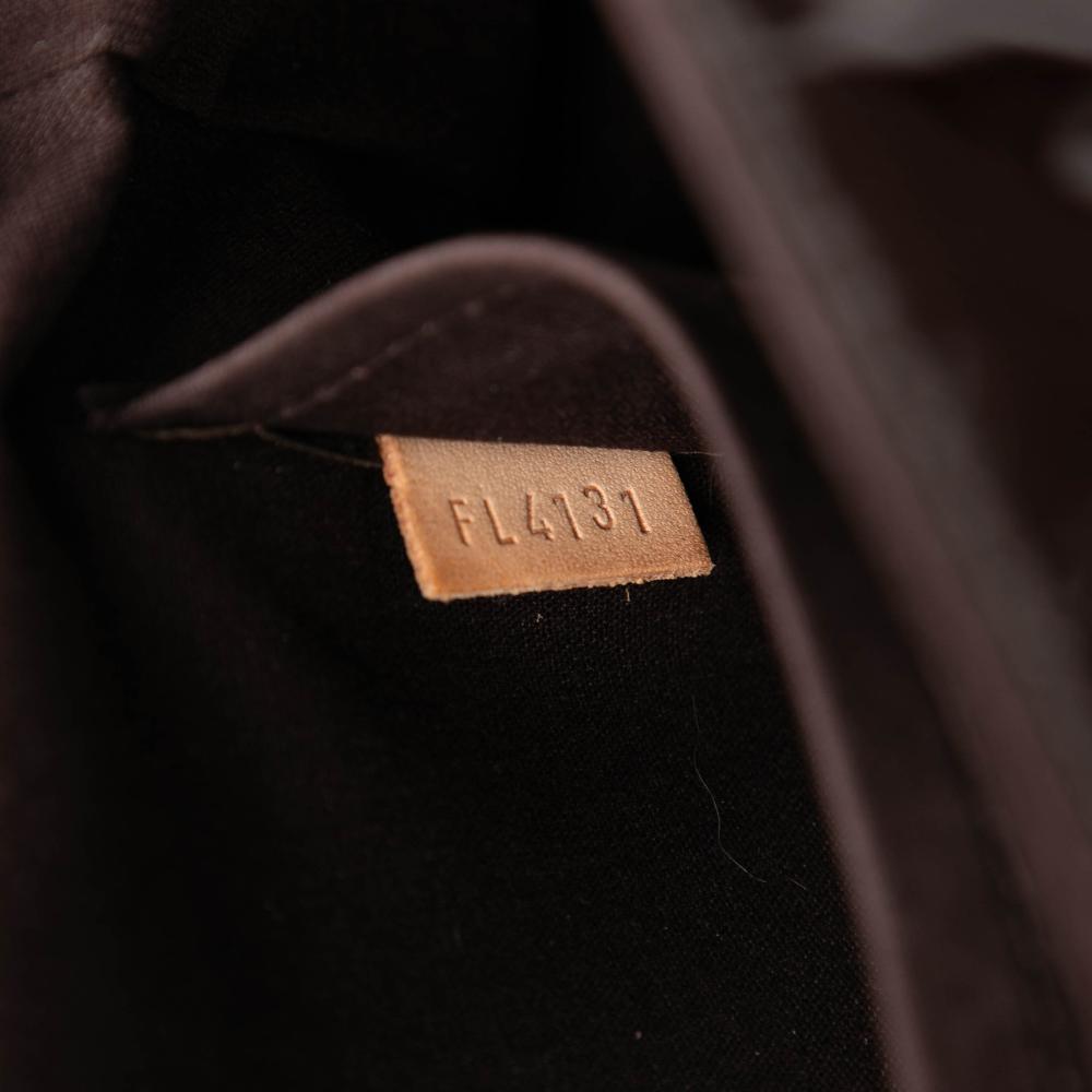 Louis Vuitton B Louis Vuitton Purple Vernis Leather Leather Monogram Vernis Bellflower GM France