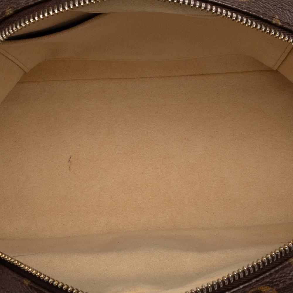 Louis Vuitton B Louis Vuitton Brown Monogram Canvas Fabric Monogram Manhattan PM France