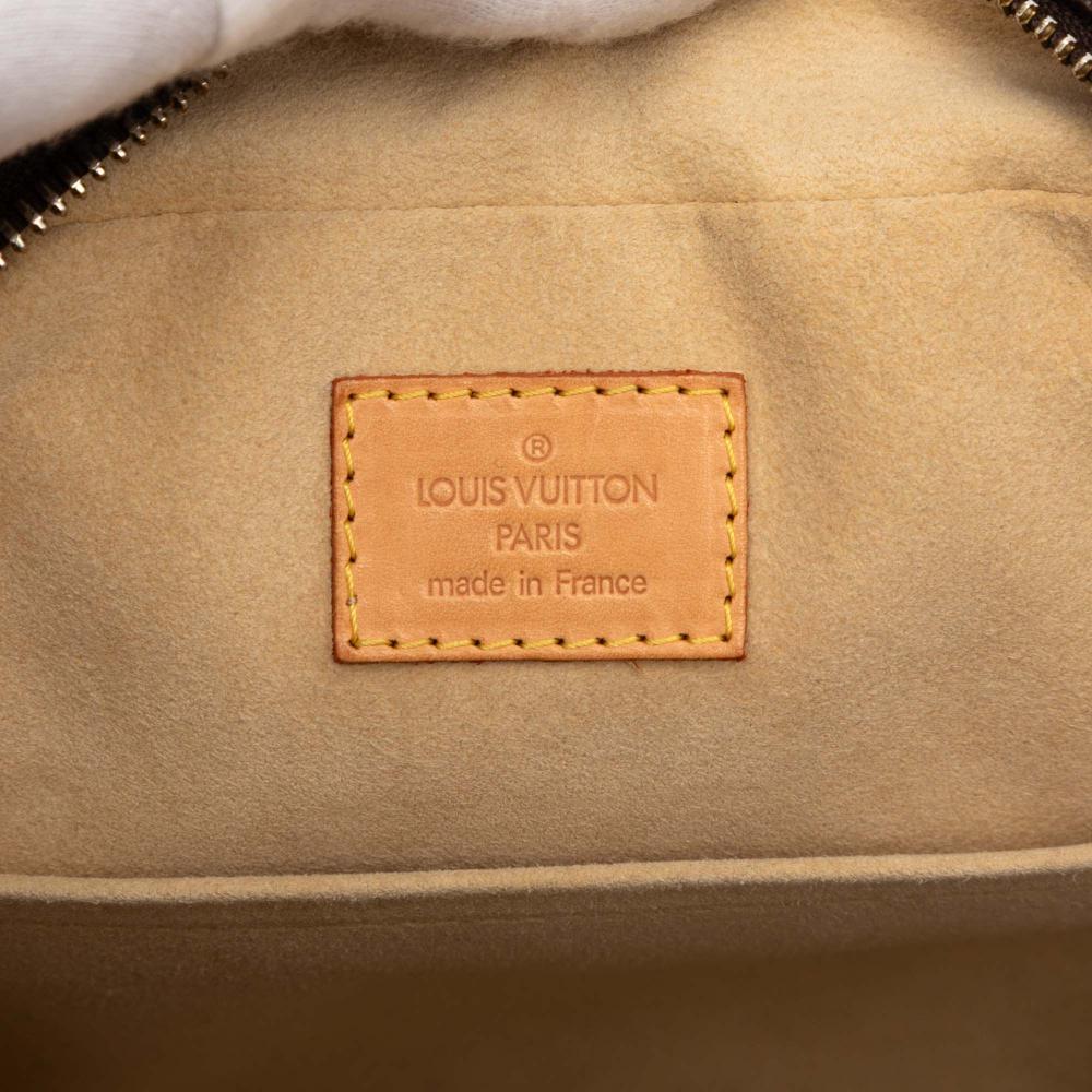 Louis Vuitton B Louis Vuitton Brown Monogram Canvas Fabric Monogram Manhattan PM France