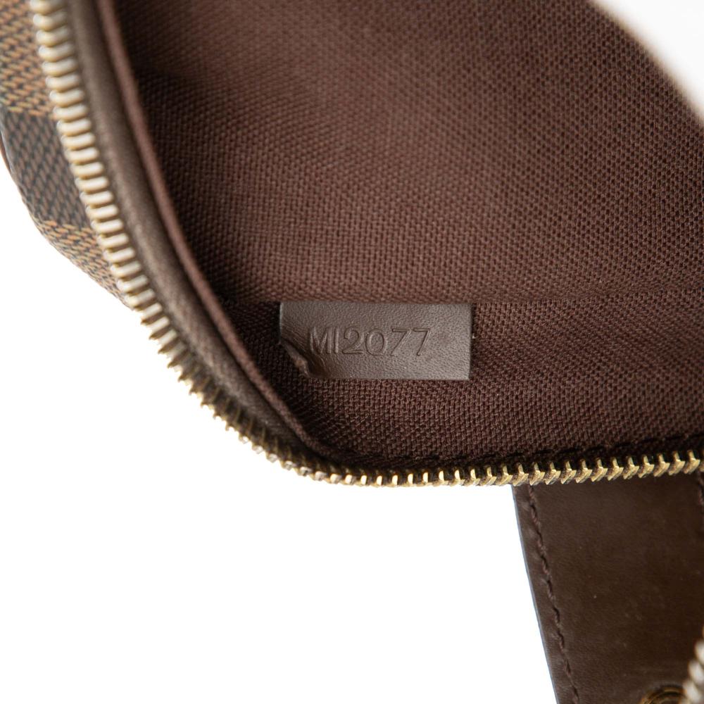 Louis Vuitton B Louis Vuitton Brown Damier Canvas Fabric Damier Ebene Olav PM France