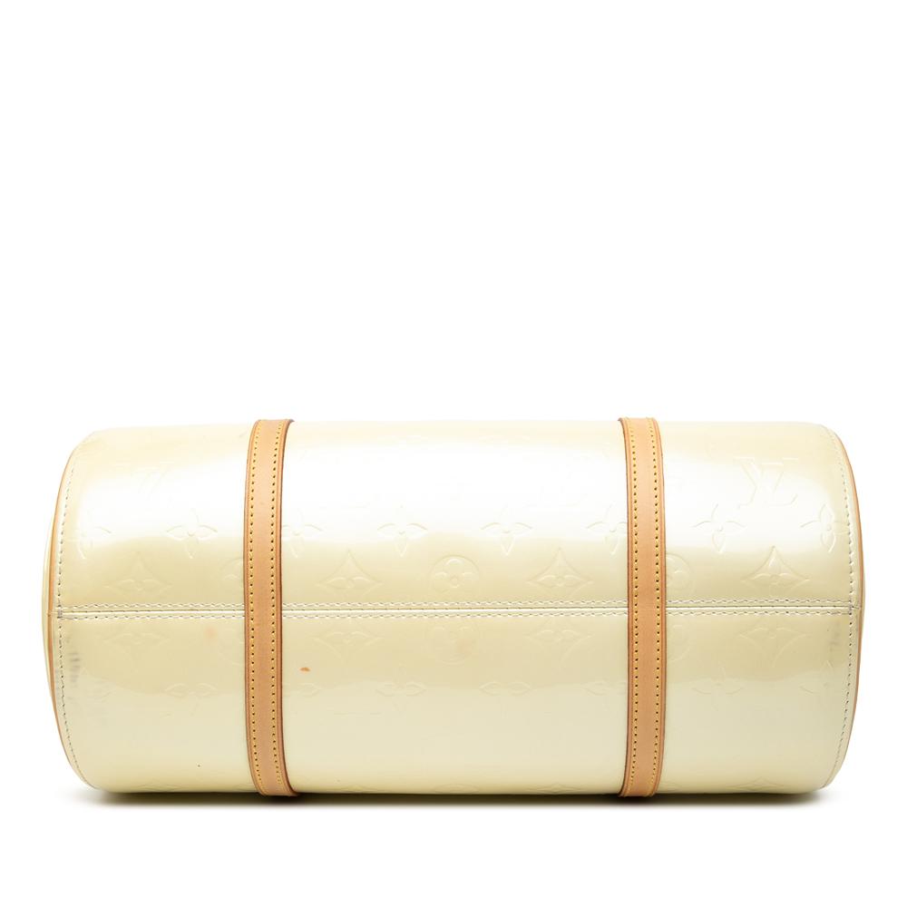 Louis Vuitton B Louis Vuitton White Ivory Vernis Leather Leather Monogram Vernis Bedford France