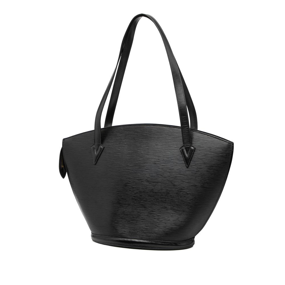 Louis Vuitton B Louis Vuitton Black Epi Leather Leather Epi Saint Jacques GM Long Strap France