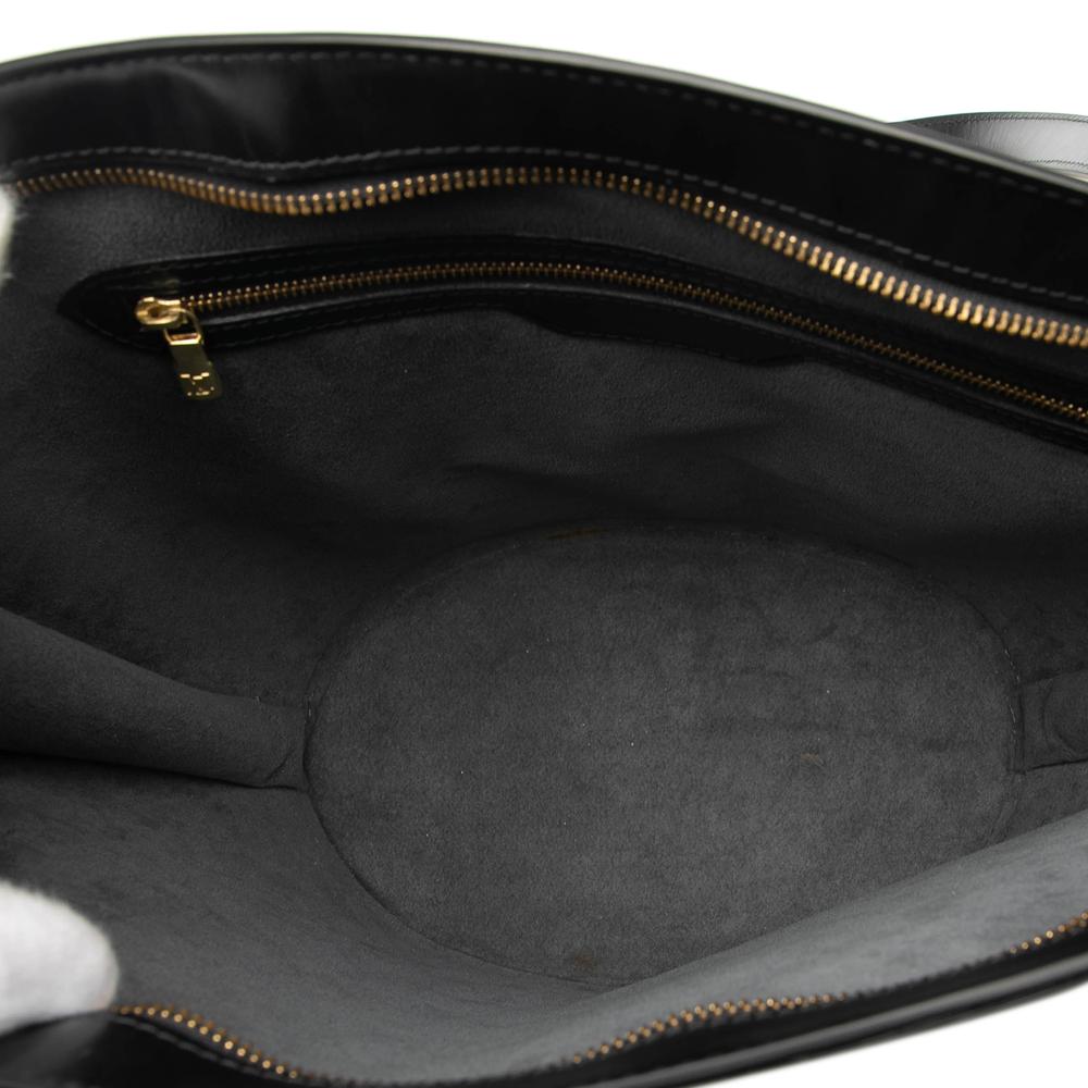 Louis Vuitton B Louis Vuitton Black Epi Leather Leather Epi Saint Jacques GM Long Strap France