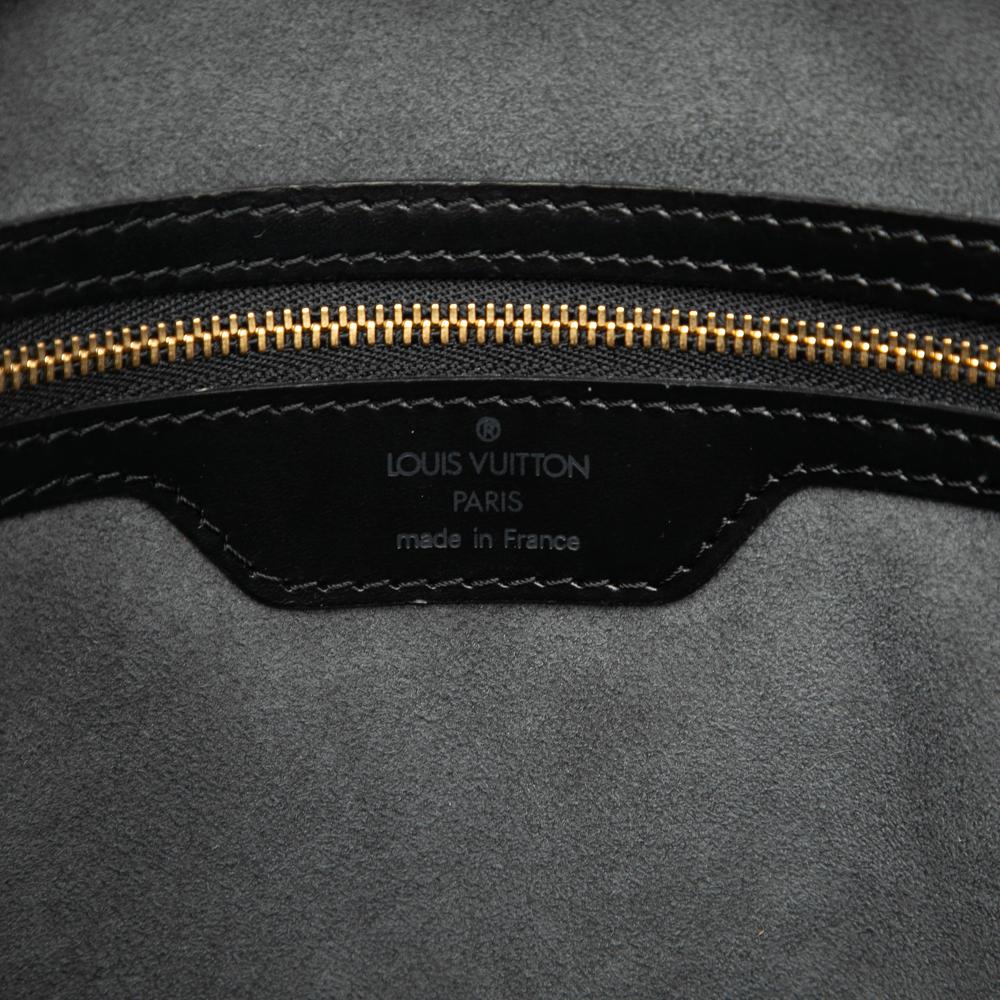 Louis Vuitton B Louis Vuitton Black Epi Leather Leather Epi Saint Jacques GM Long Strap France