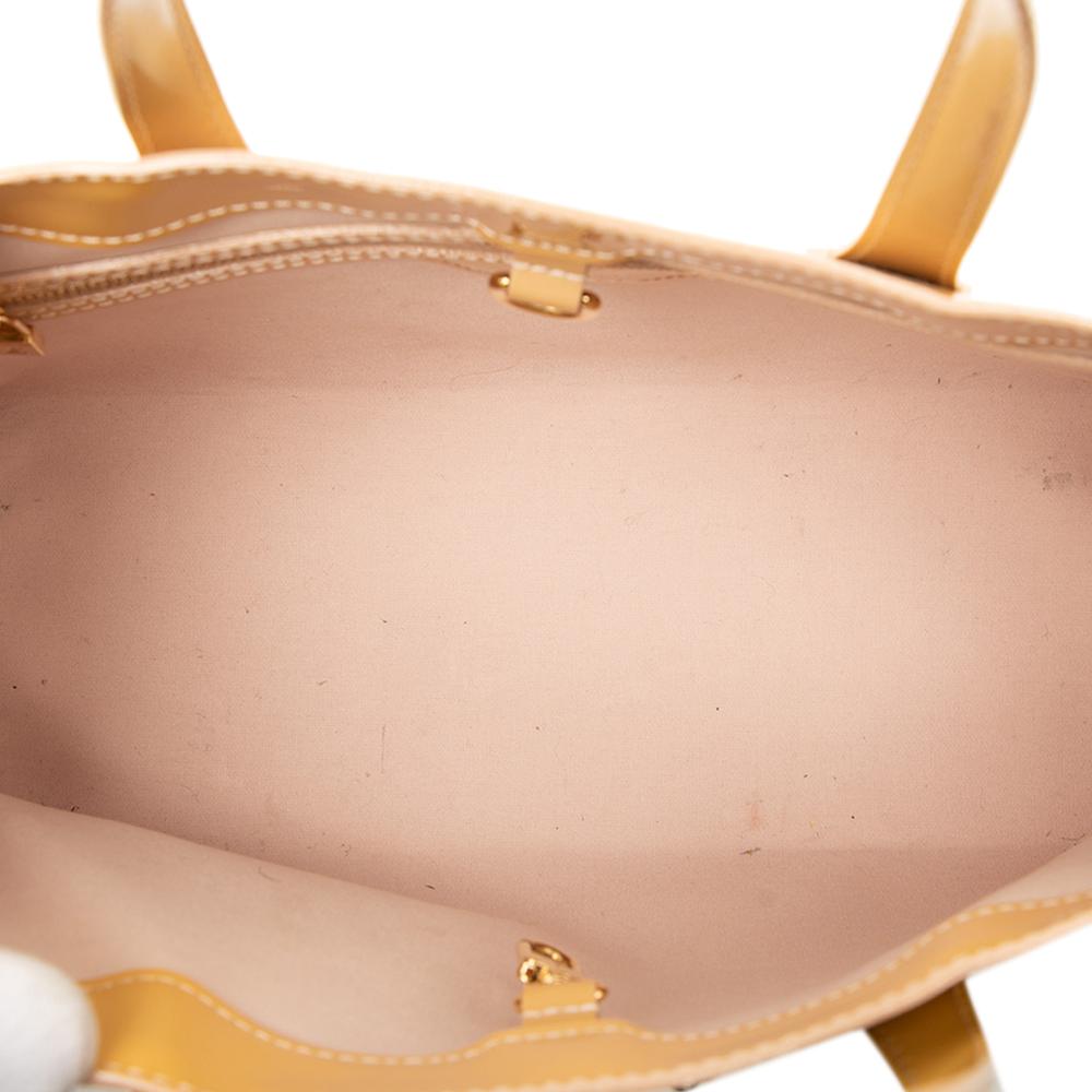 Louis Vuitton B Louis Vuitton Brown Beige Vernis Leather Leather Monogram Vernis Wilshire PM France