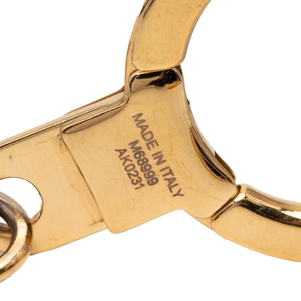 Louis Vuitton AB Louis Vuitton Gold Gold Plated Metal Spring Street Chain Bag Charm Italy