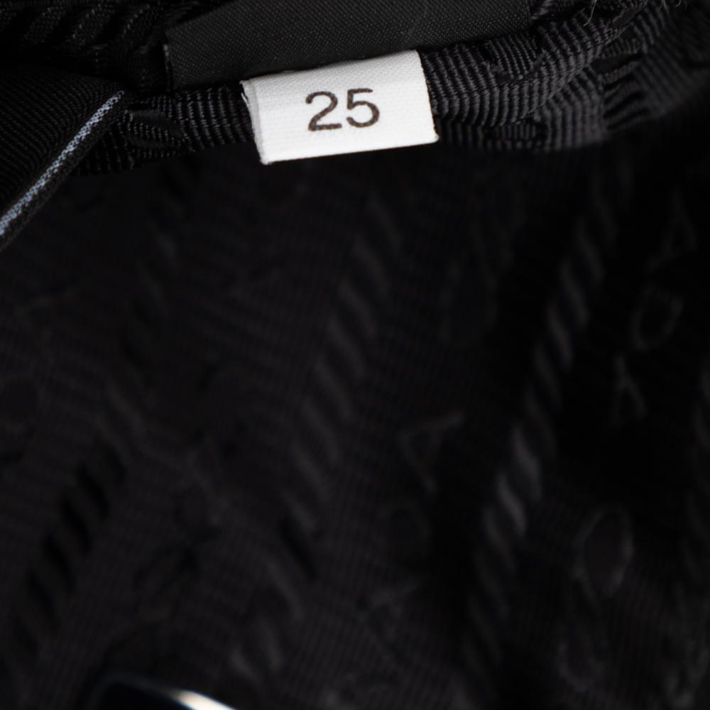 Prada B Prada Black Nylon Fabric Re Re Edition 2005 Shoulder Bag Italy