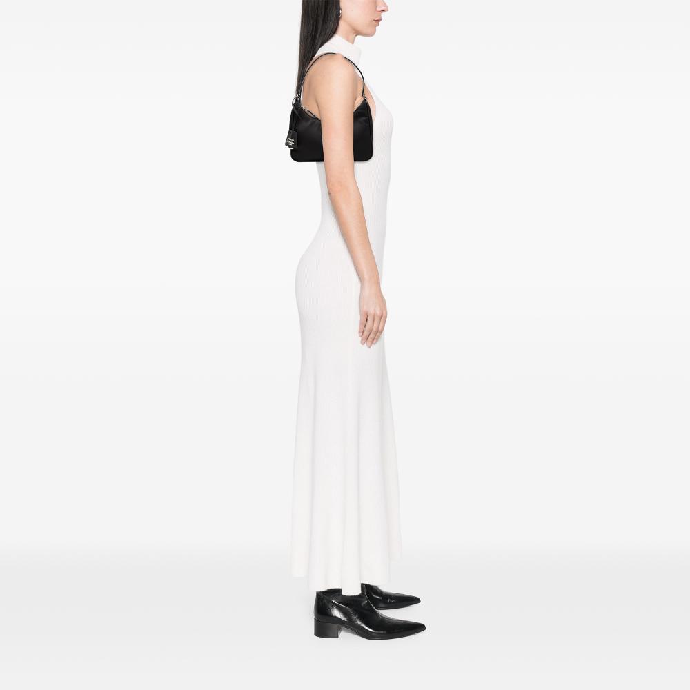 Prada B Prada Black Nylon Fabric Re Re Edition 2005 Shoulder Bag Italy