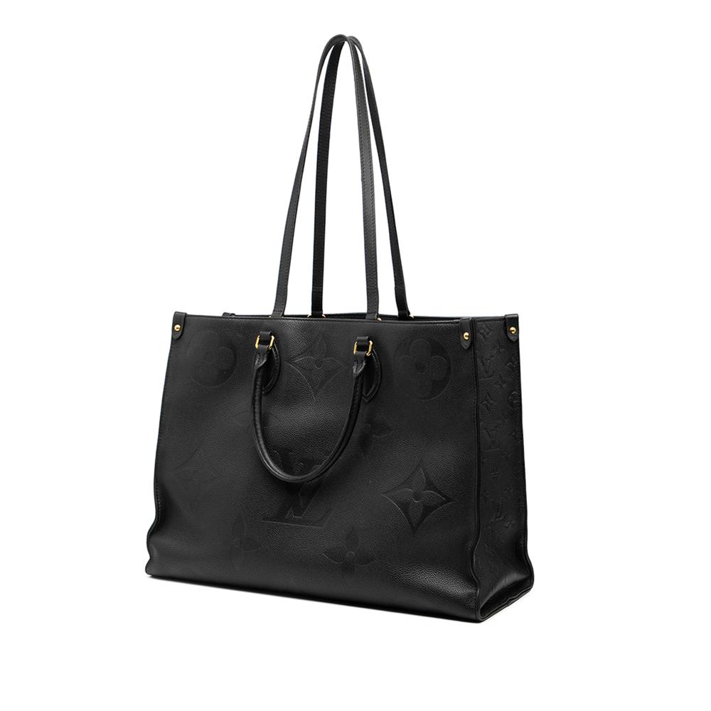 Louis Vuitton B Louis Vuitton Black Monogram Empreinte Leather Onthego GM France