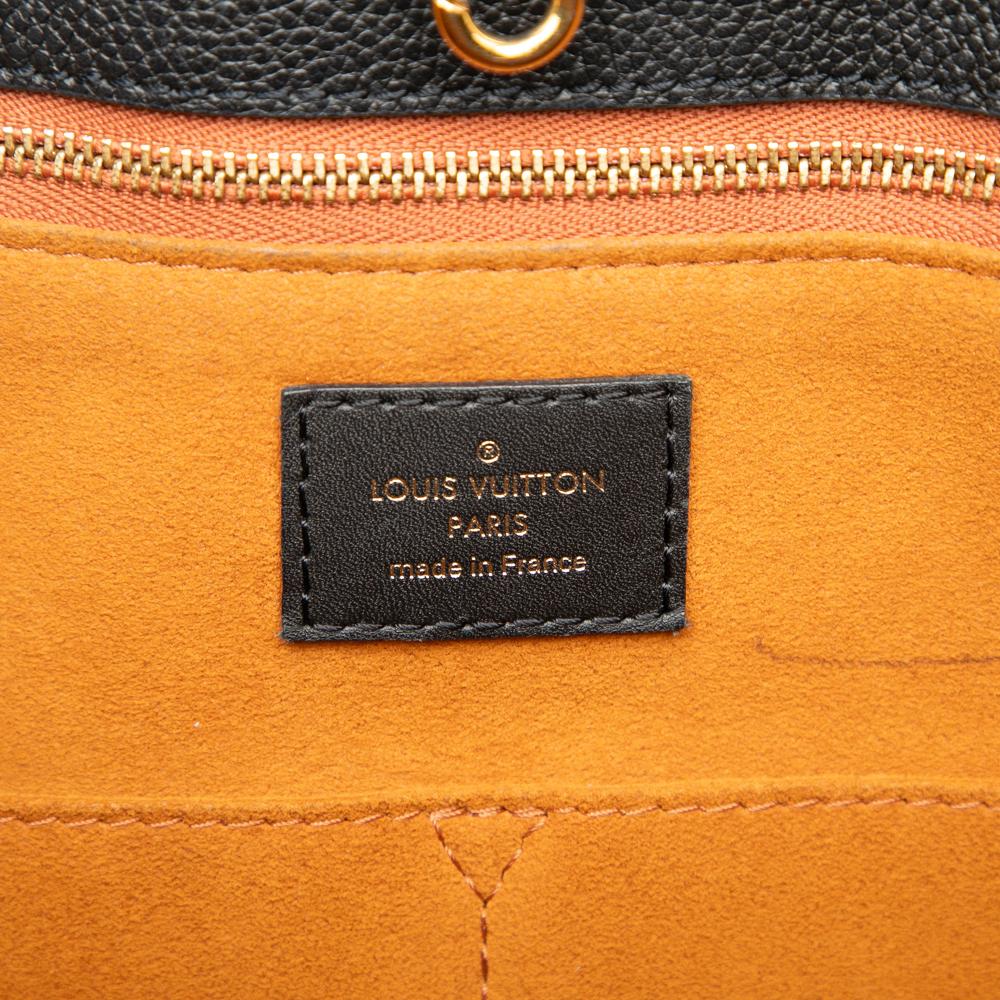 Louis Vuitton B Louis Vuitton Black Monogram Empreinte Leather Onthego GM France