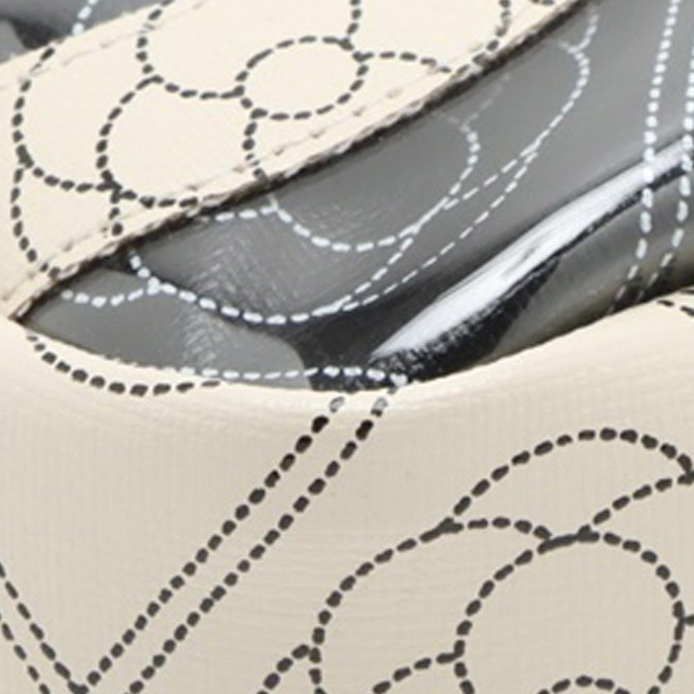 Chanel AB Chanel Black with White Ivory Coated Canvas Fabric Camellia Logo Camera Bag France