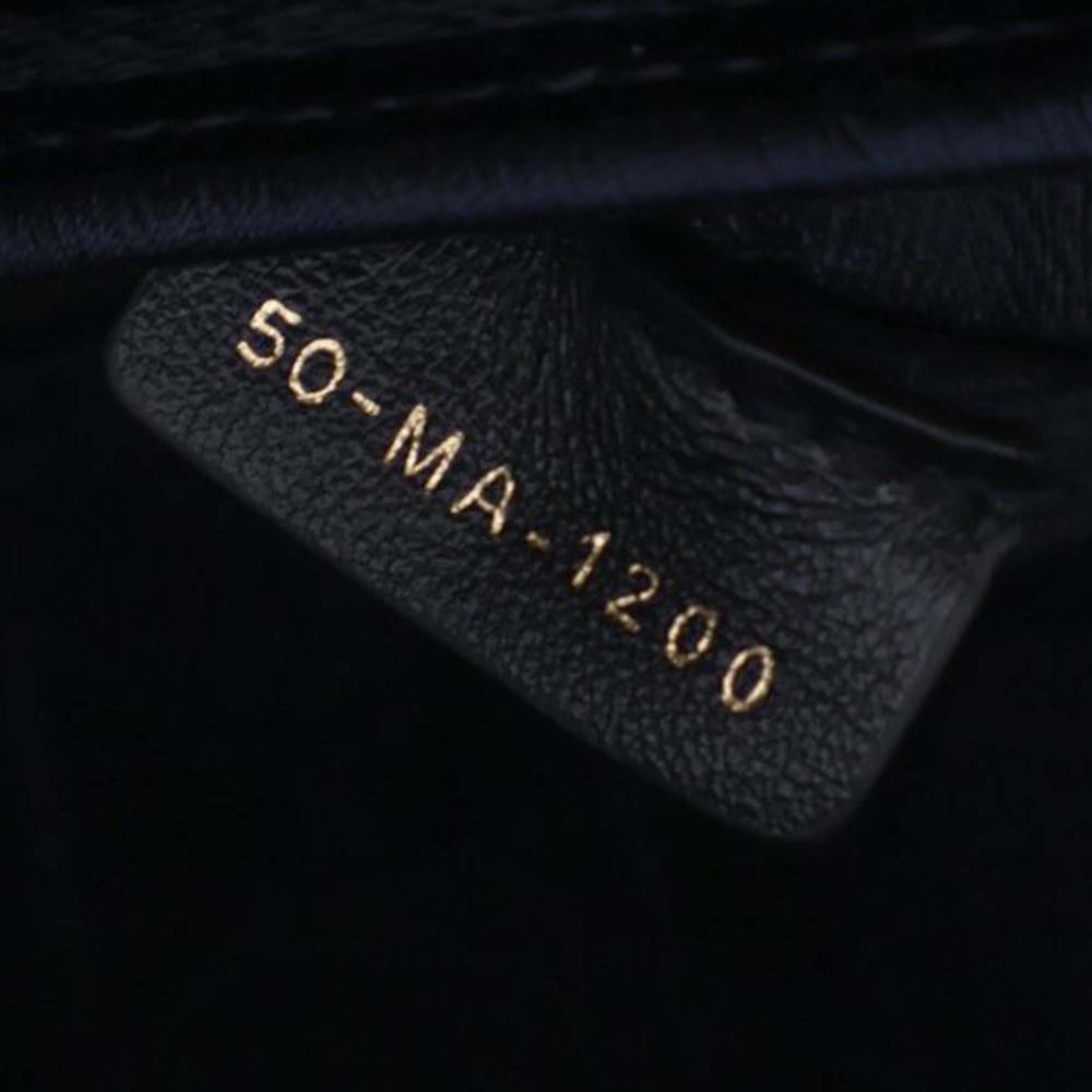 Christian Dior AB Dior Blue Navy Velvet Fabric Medium Cannage Lady D Lite Italy