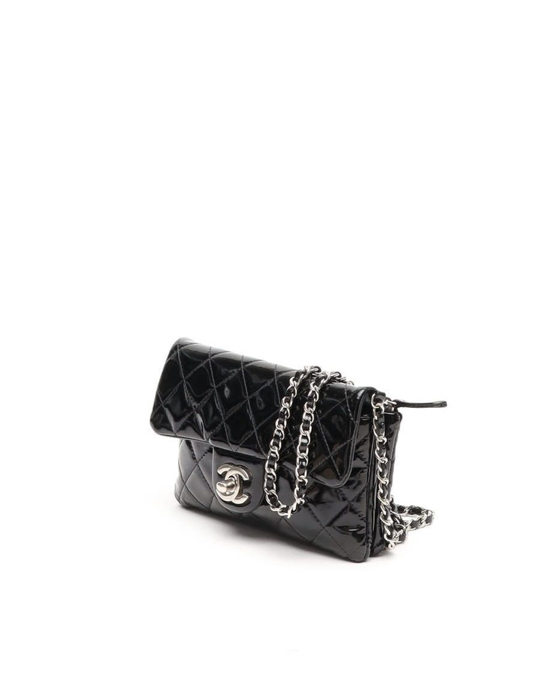 Chanel Small Patent Wallet On Chain Bag
