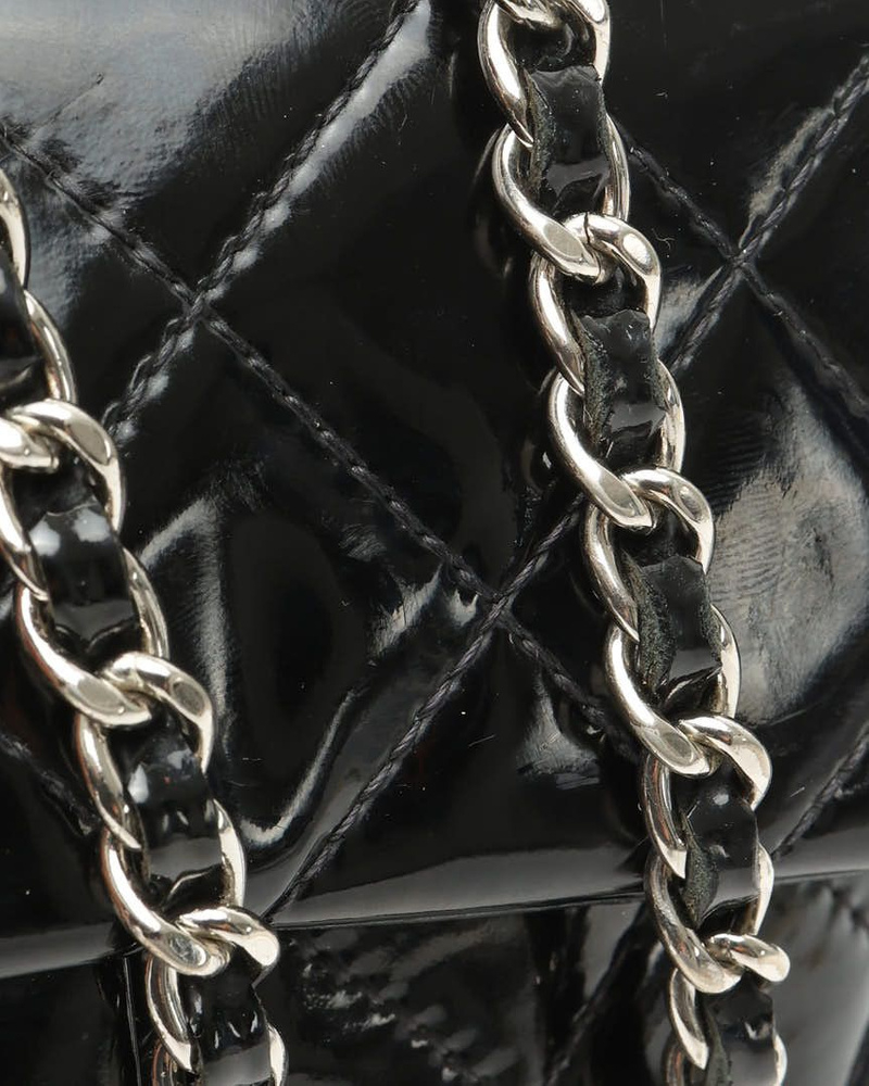 Chanel Small Patent Wallet On Chain Bag