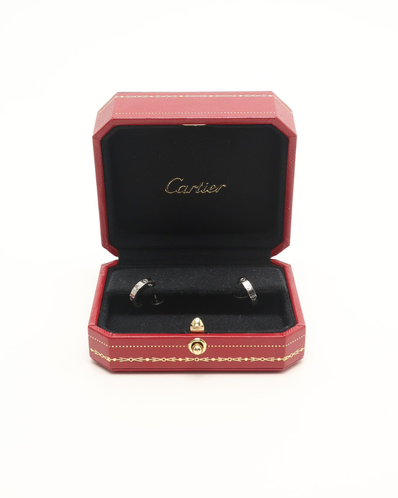 Cartier LOVE Hoop Earrings, Small Model