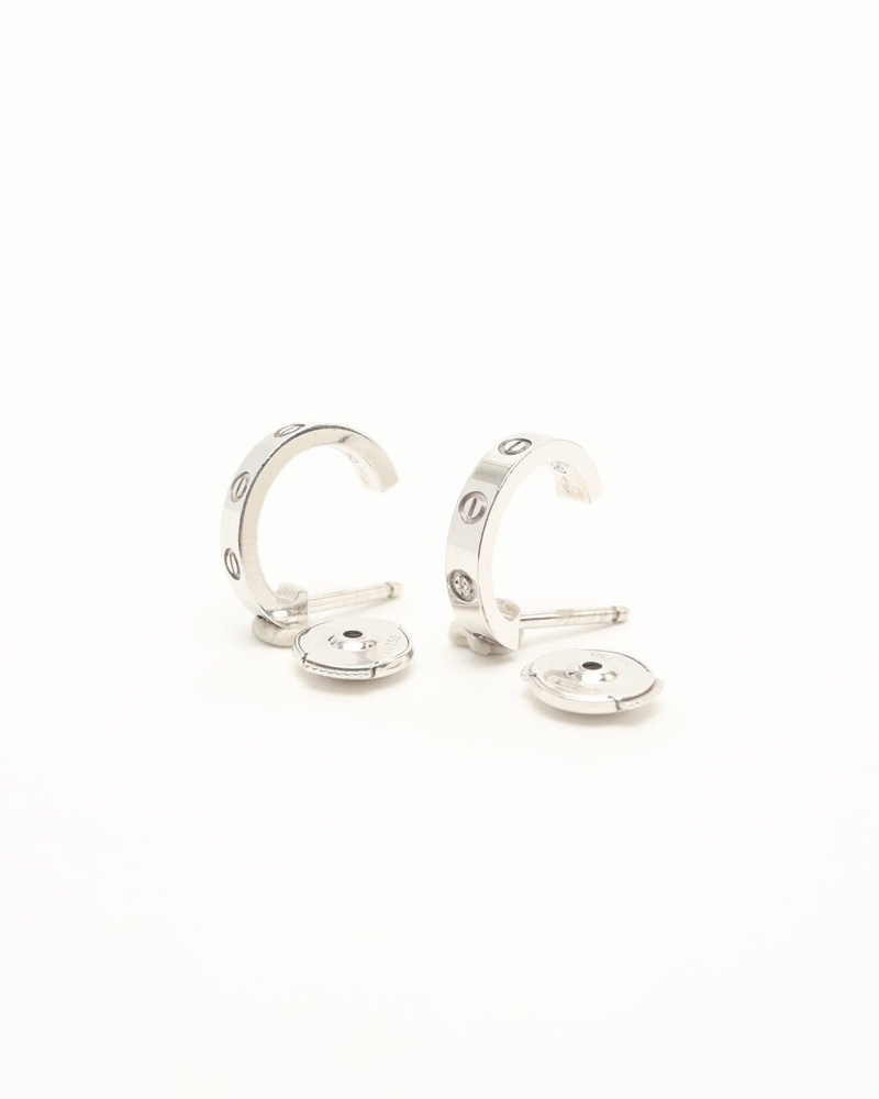 Cartier LOVE Hoop Earrings, Small Model