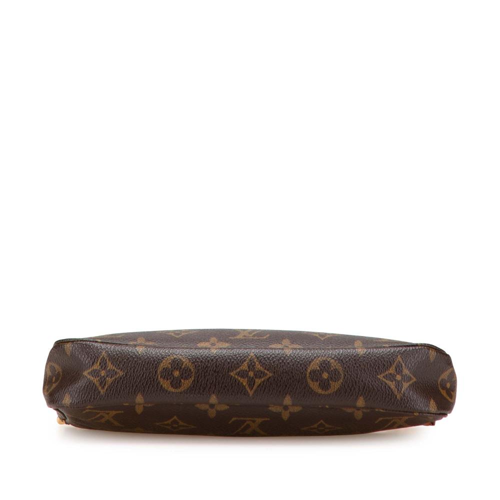Louis Vuitton B Louis Vuitton Brown Monogram Canvas Fabric Monogram Pochette Accessoires France
