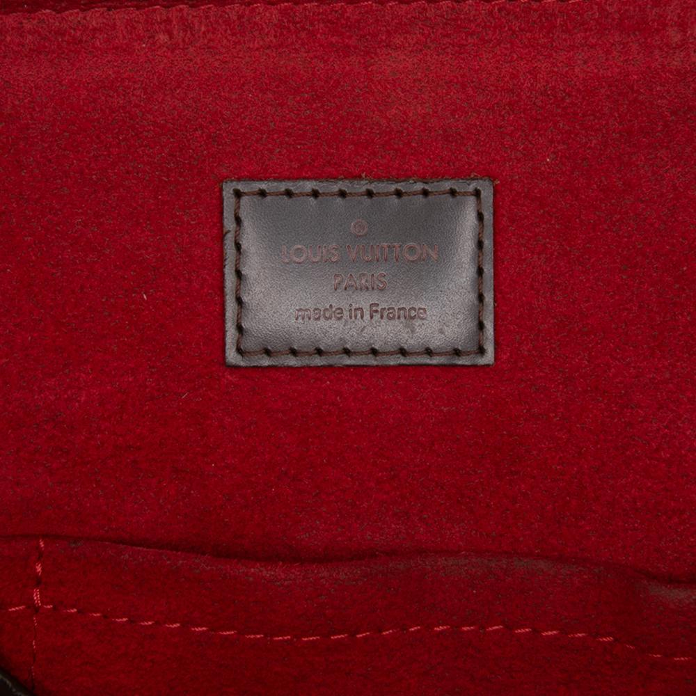 Louis Vuitton B Louis Vuitton Brown Damier Canvas Canvas Damier Ebene Trevi PM France