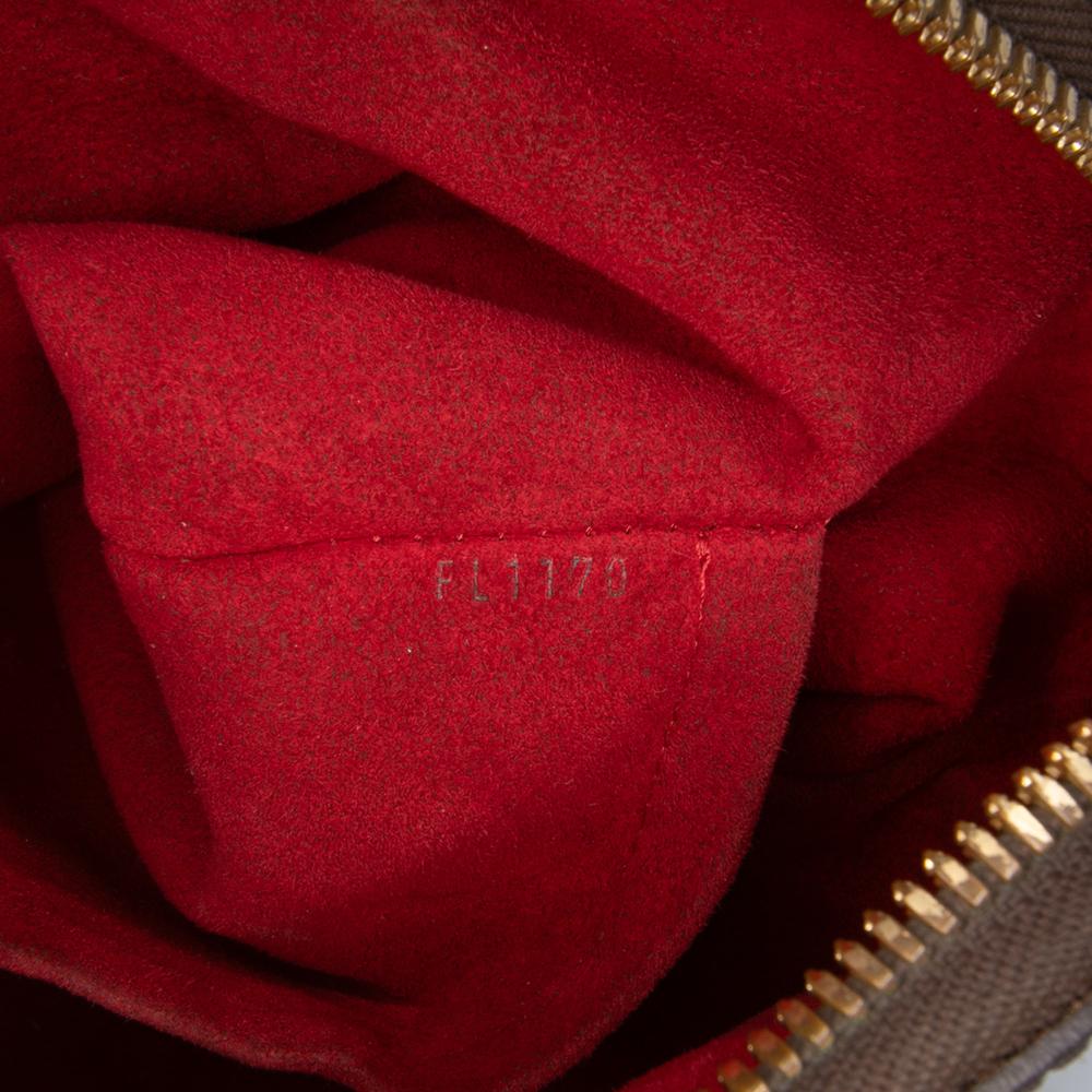 Louis Vuitton B Louis Vuitton Brown Damier Canvas Canvas Damier Ebene Trevi PM France