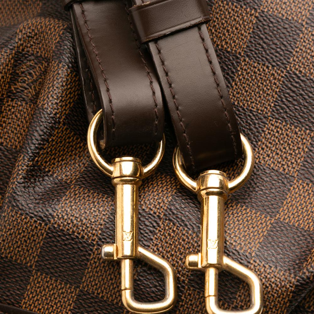 Louis Vuitton B Louis Vuitton Brown Damier Canvas Canvas Damier Ebene Trevi PM France