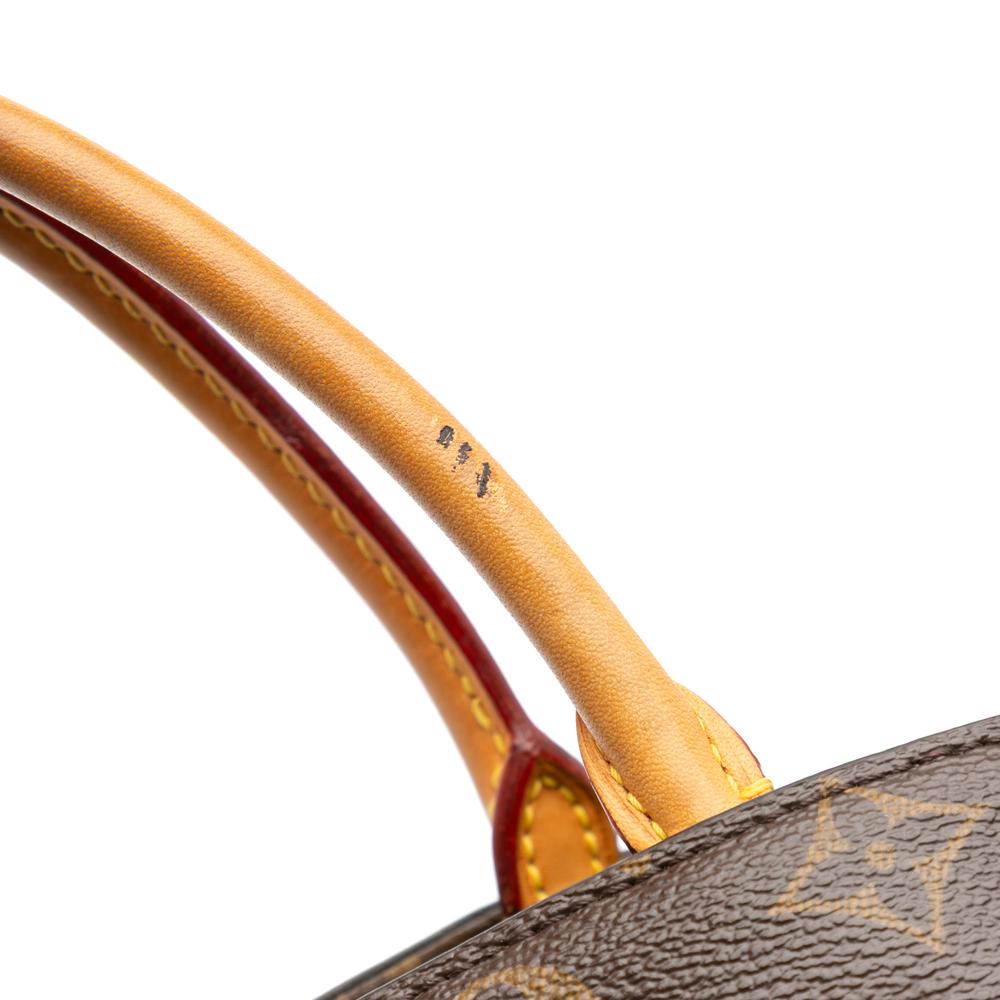 Louis Vuitton B Louis Vuitton Brown Monogram Canvas Canvas Monogram Montaigne MM Spain