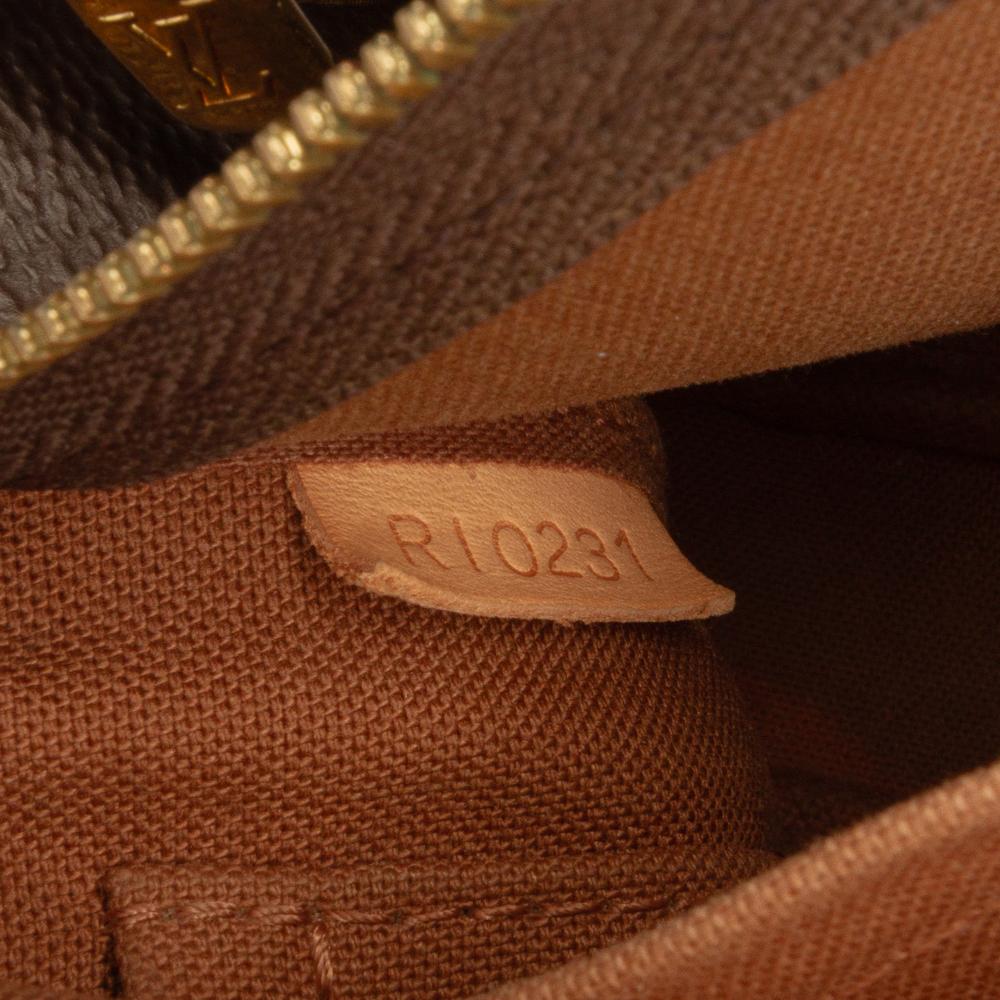Louis Vuitton B Louis Vuitton Brown Monogram Canvas Canvas Monogram Multi Pochette Accessoires France