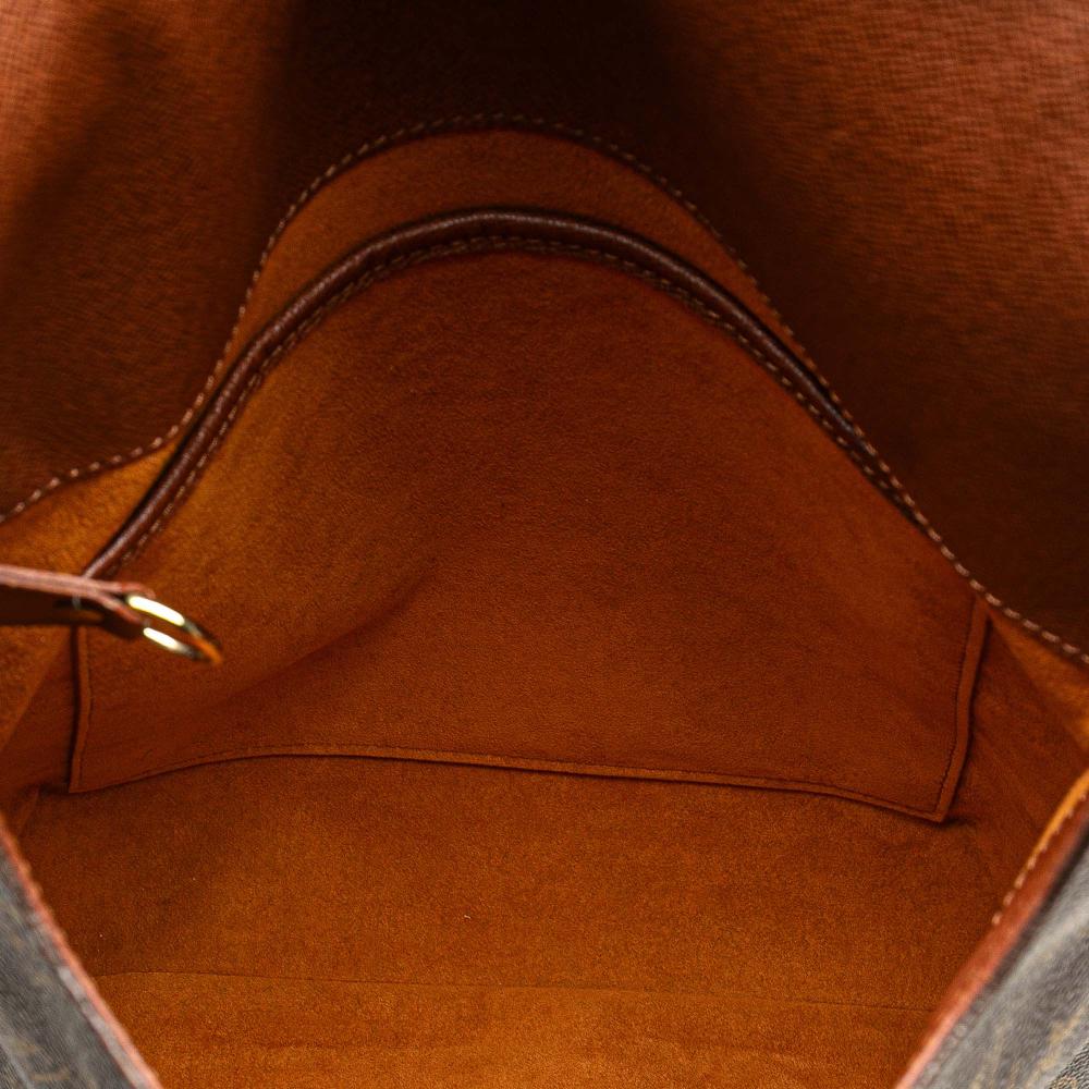 Louis Vuitton B Louis Vuitton Brown Monogram Canvas Fabric Monogram Musette Salsa GM France