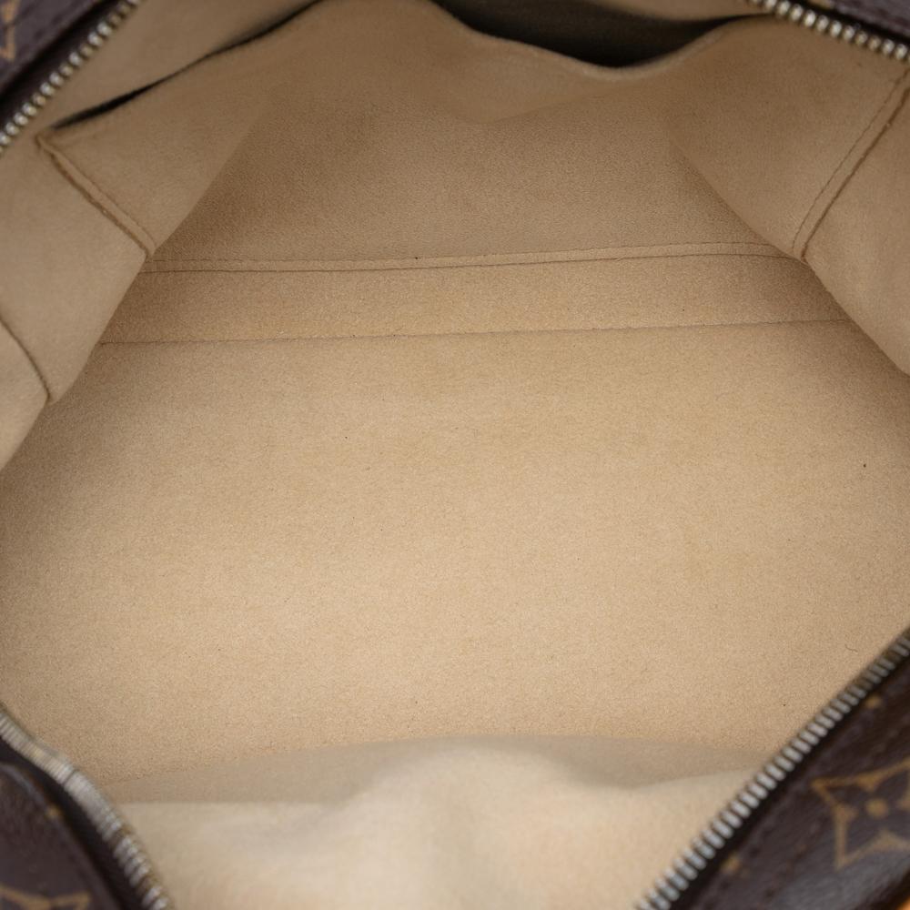 Louis Vuitton B Louis Vuitton Brown Monogram Canvas Fabric Monogram Manhattan PM France