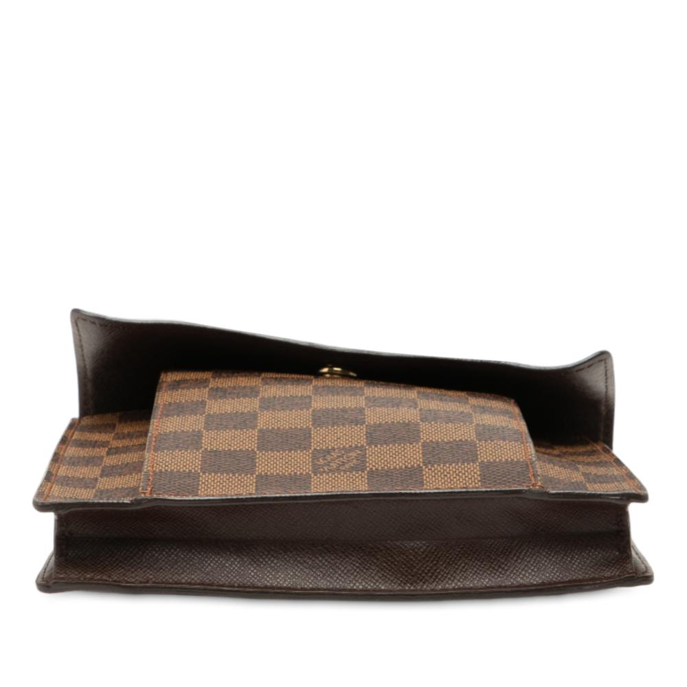 Louis Vuitton B Louis Vuitton Brown Damier Canvas Fabric Damier Ebene Pimlico France