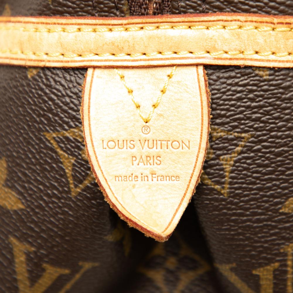 Louis Vuitton B Louis Vuitton Brown Monogram Canvas Fabric Monogram Montorgueil PM France