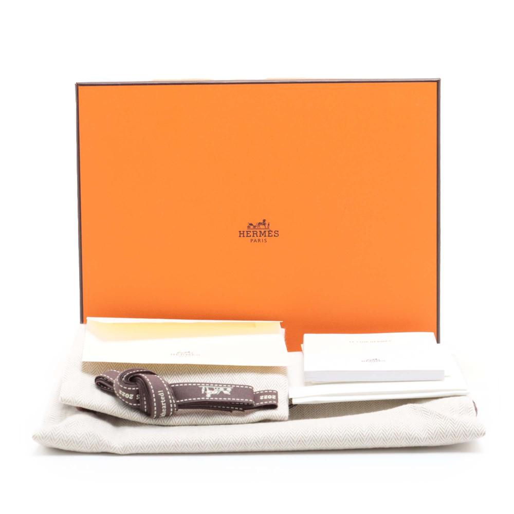 Hermès AB Hermès Brown Rust with Multi Calf Leather Clemence Evelyne Amazone 16 France