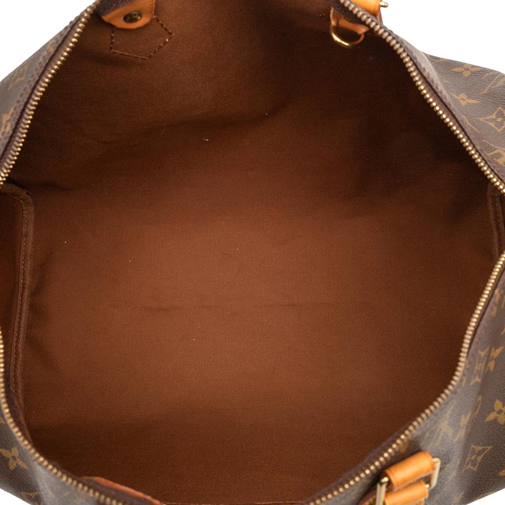 Louis Vuitton B Louis Vuitton Brown Monogram Canvas Fabric Monogram Speedy 40 France