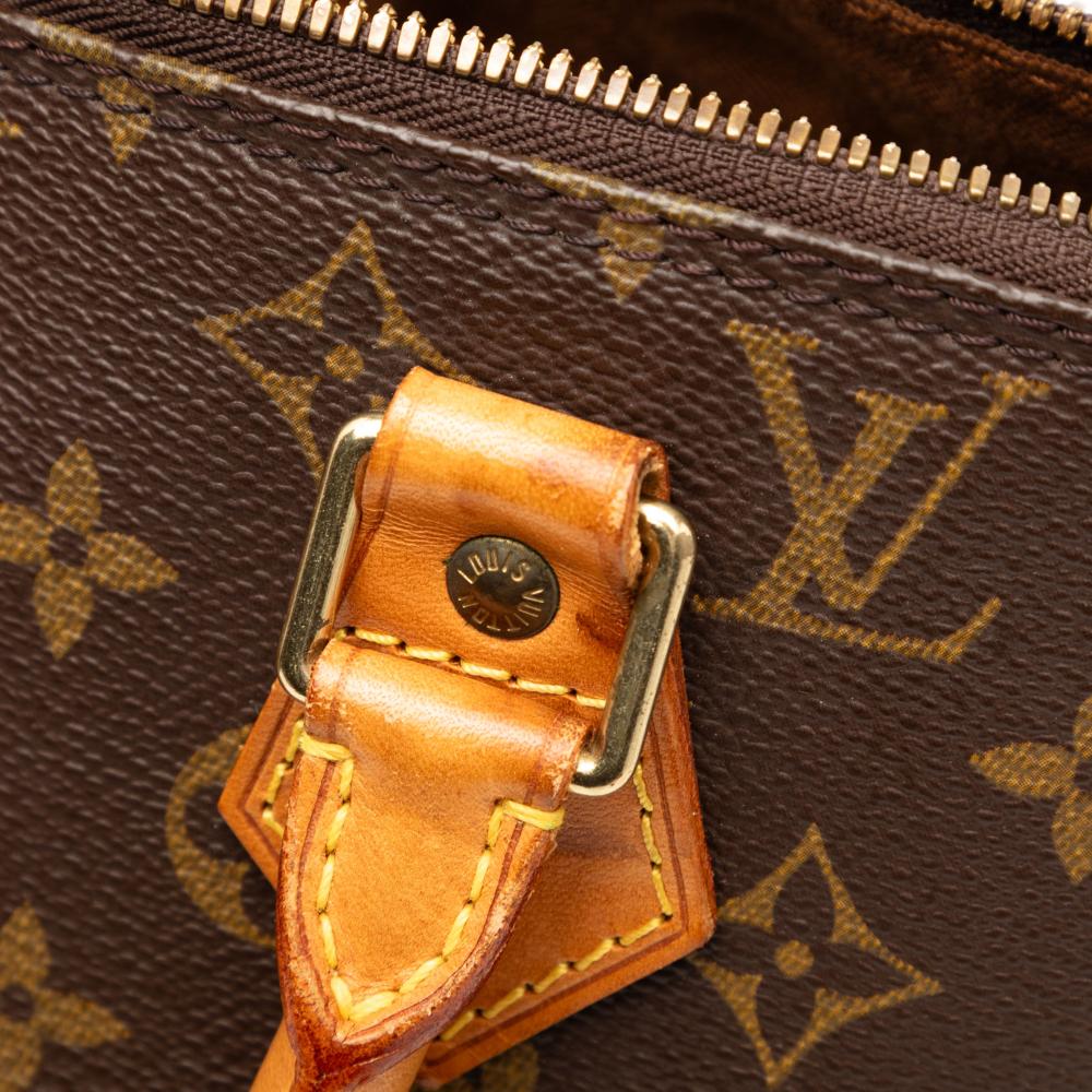 Louis Vuitton B Louis Vuitton Brown Monogram Canvas Fabric Monogram Alma PM United States