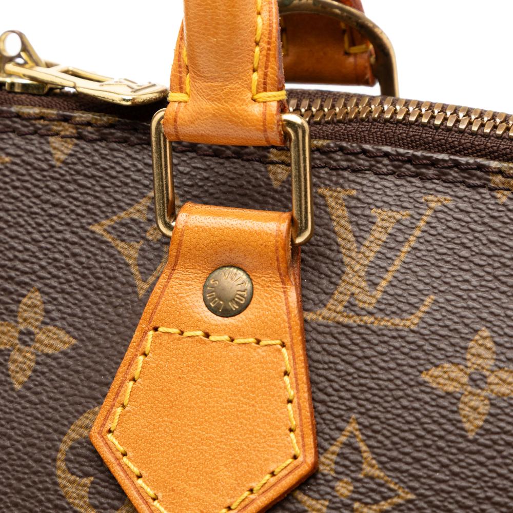 Louis Vuitton B Louis Vuitton Brown Monogram Canvas Fabric Monogram Alma PM United States