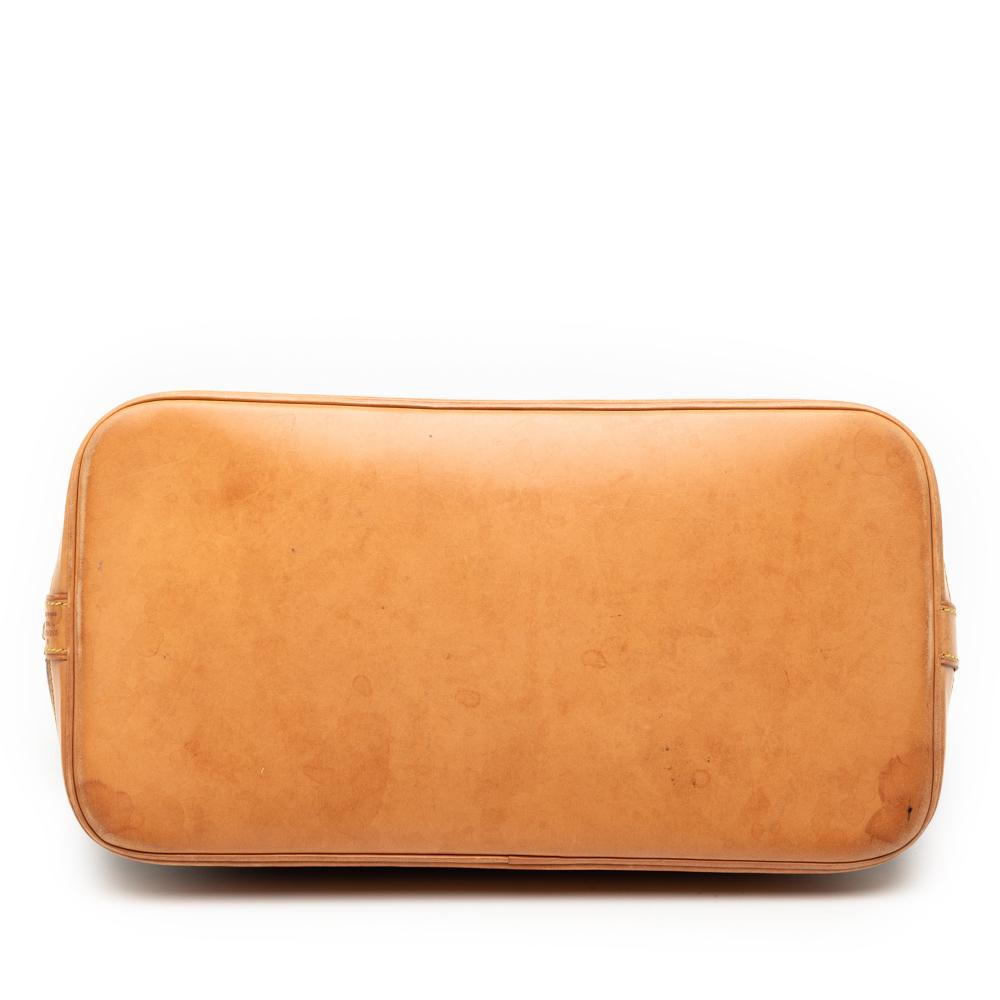 Louis Vuitton B Louis Vuitton Brown Monogram Canvas Fabric Monogram Alma PM France