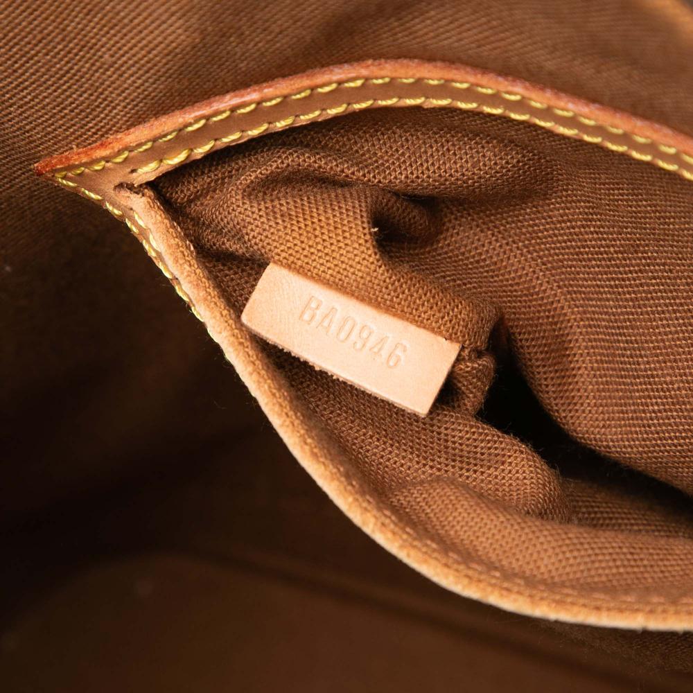 Louis Vuitton B Louis Vuitton Brown Monogram Canvas Fabric Monogram Alma PM France