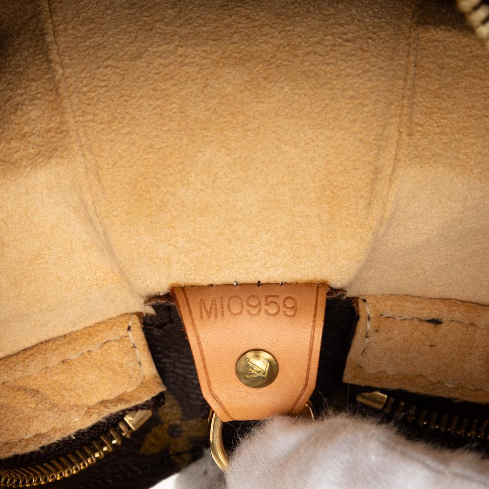 Louis Vuitton B Louis Vuitton Brown Monogram Canvas Fabric Monogram Looping GM France