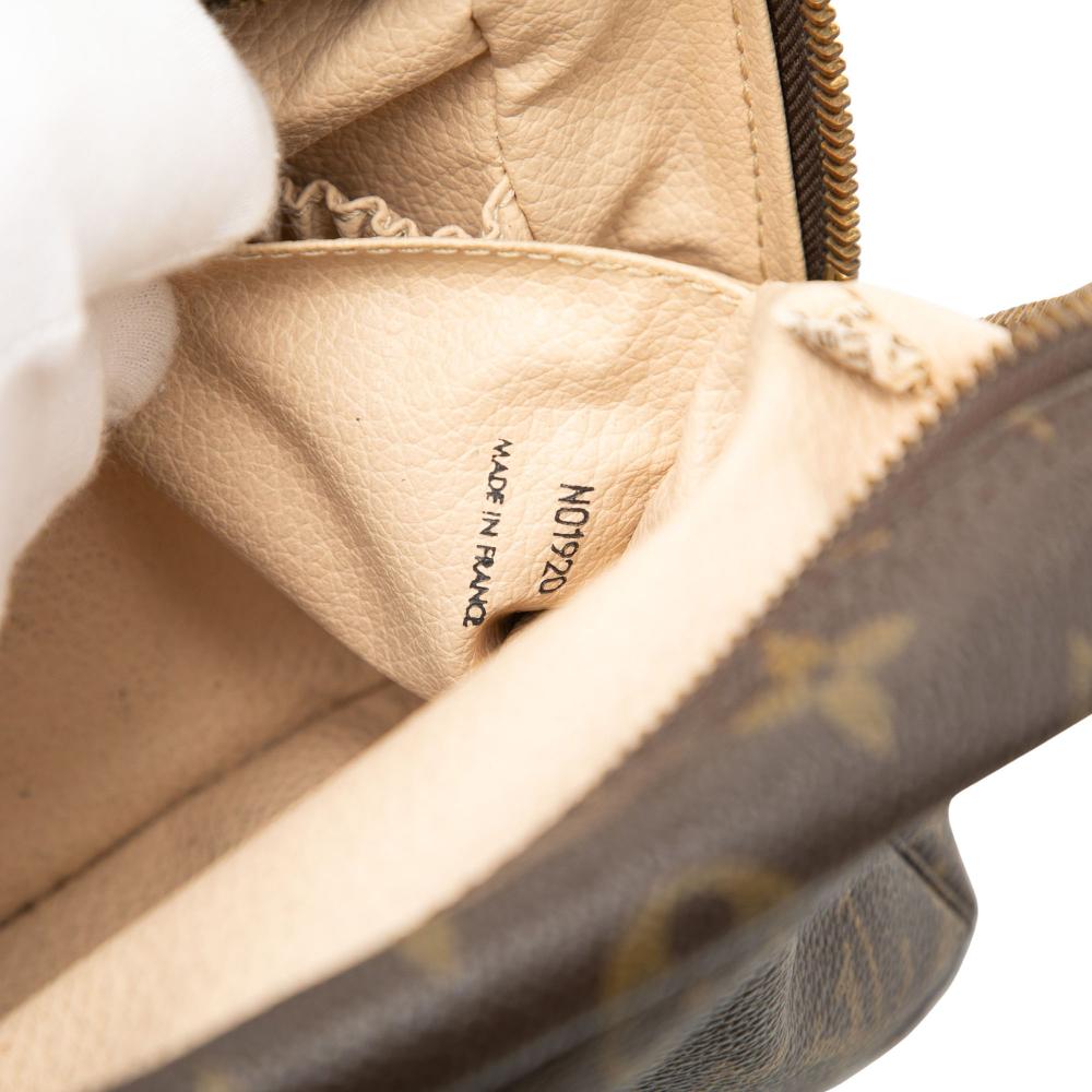 Louis Vuitton AB Louis Vuitton Brown Monogram Canvas Fabric Monogram Trousse Toilette 28 France