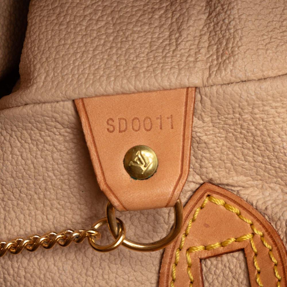 Louis Vuitton B Louis Vuitton Brown Monogram Canvas Fabric Monogram Petit Bucket France