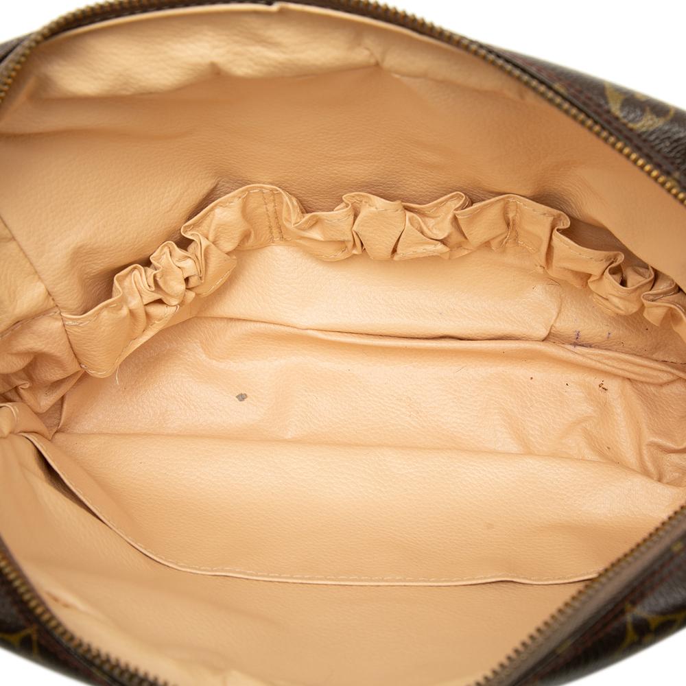 Louis Vuitton AB Louis Vuitton Brown Monogram Canvas Fabric Monogram Trousse Toilette 28 France