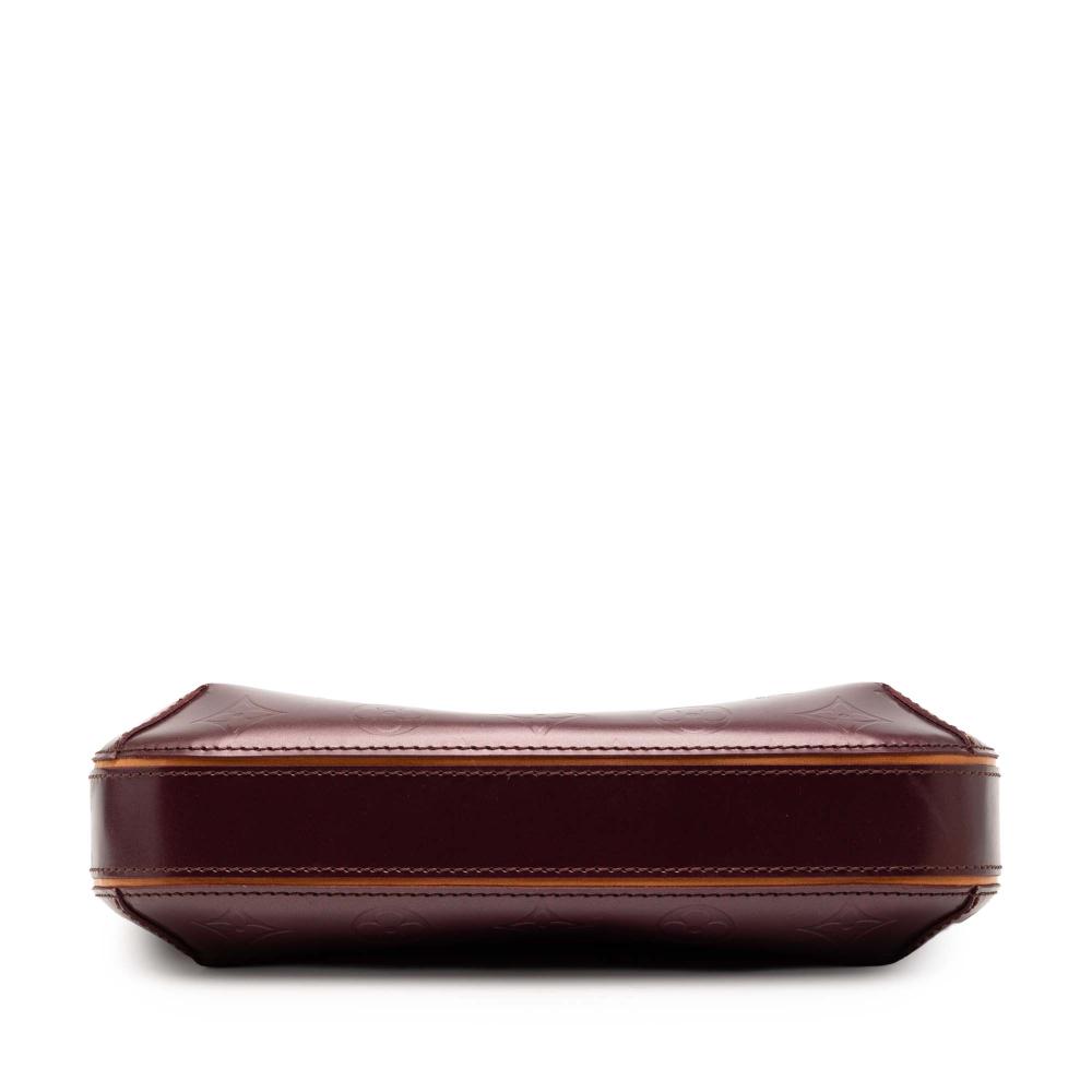 Louis Vuitton B Louis Vuitton Purple Calf Leather Monogram Mat Fowler France