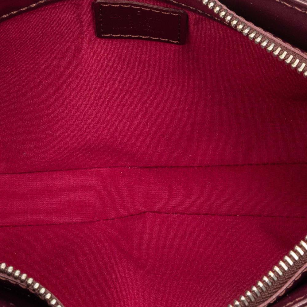 Louis Vuitton B Louis Vuitton Purple Calf Leather Monogram Mat Fowler France