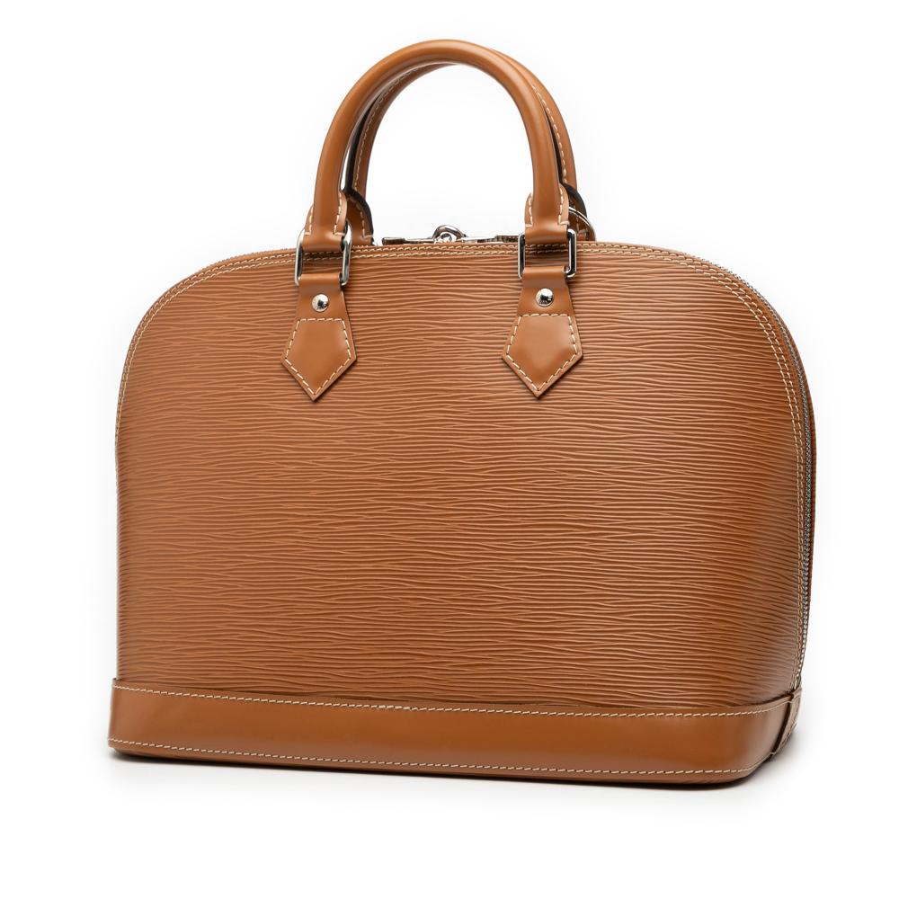 Louis Vuitton AB Louis Vuitton Brown Epi Leather Leather Epi Alma PM France