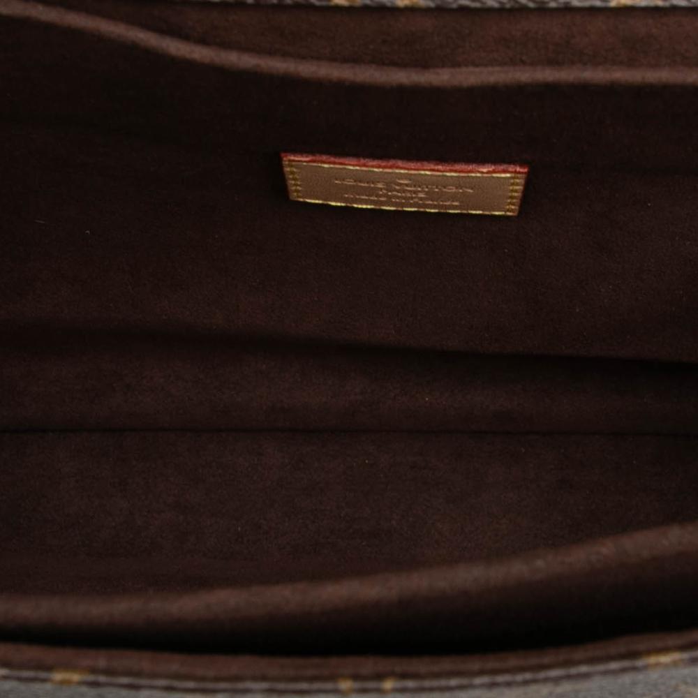 Louis Vuitton B Louis Vuitton Brown Monogram Canvas Fabric Monogram Pochette Metis France