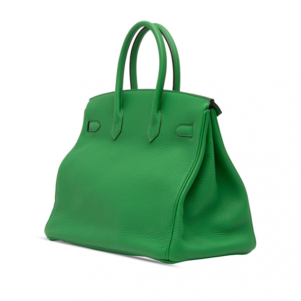 Hermès Birkin 35 Togo Leather Top-handle Bag Bambou